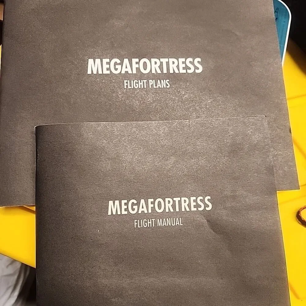 Megafortress 1991 IBM PC Game 3.5” Disk Big Box IBM Complete W/ Manuals